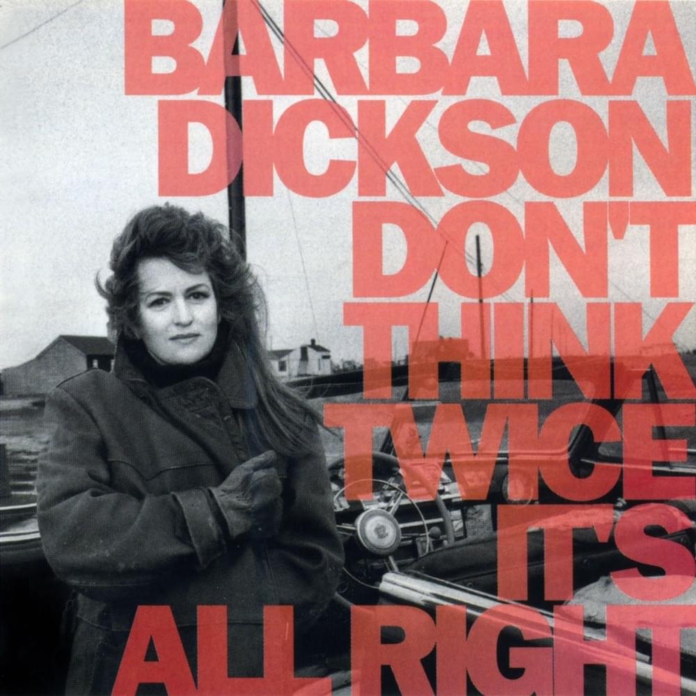 Album cover art for "Blowin’ In the Wind" by Barbara Dickson
