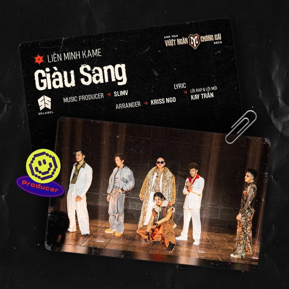 Album cover art for "Gi�u Sang" by Anh Trai Vượt Ngàn Chông Gai 2024
