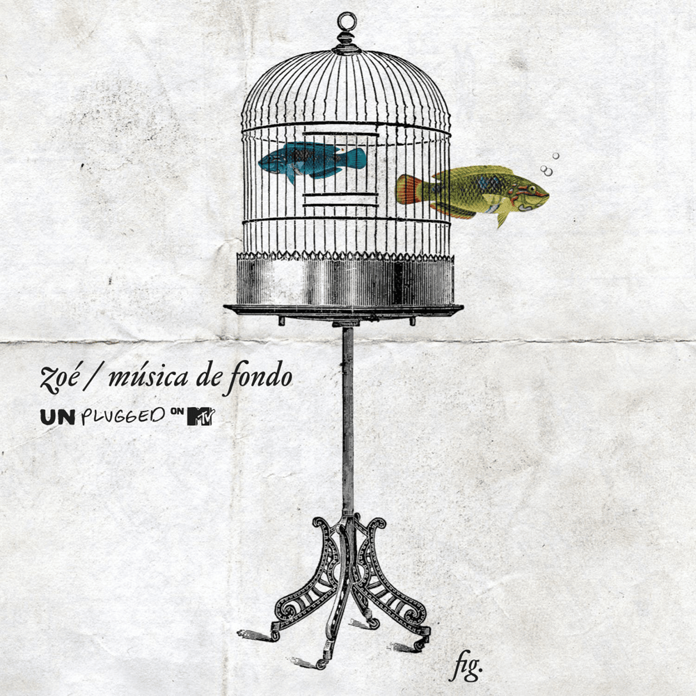 Album cover art for "Sombras (MTV Unplugged: Música de Fondo)" by Zoé