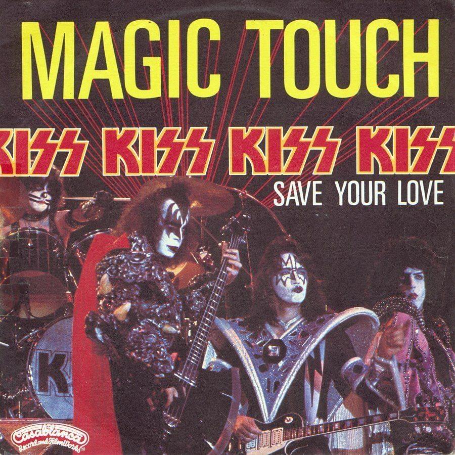 Album cover art for "Magic Touch" by KISS