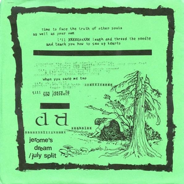 Album cover art for "Untitled" by July (NC)
