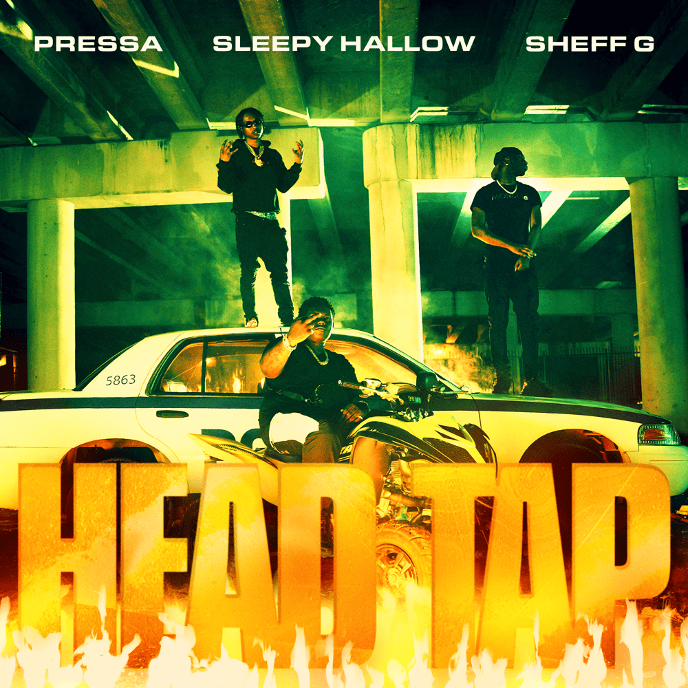 Album cover art for "Head Tap" by Pressa