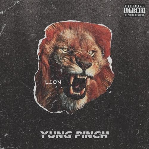 Album cover art for "Lion" by Yung Pinch