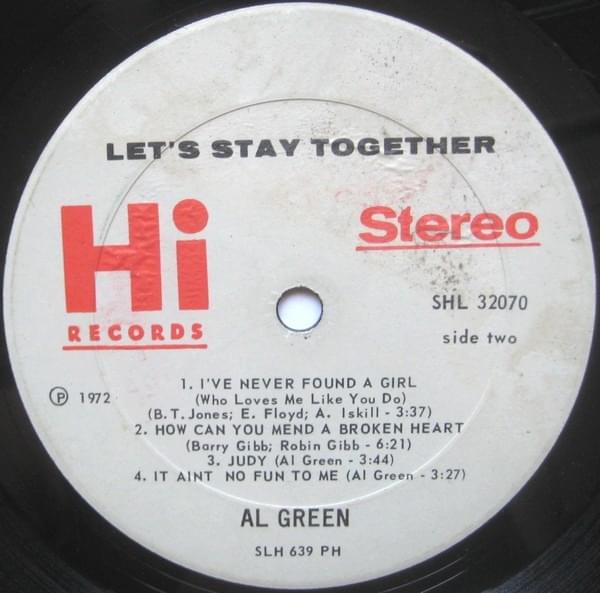 How Can You Mend a Broken Heart? by Al Green