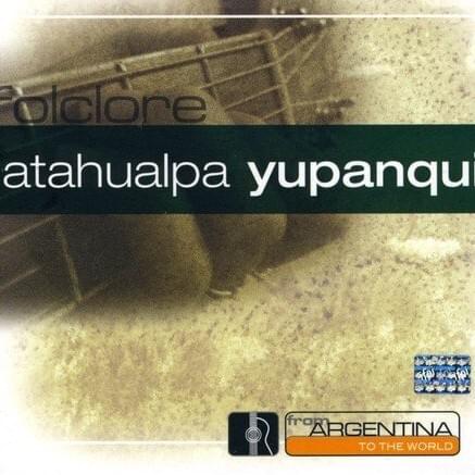Album cover art for "Duerme Negrito" by Atahualpa Yupanqui