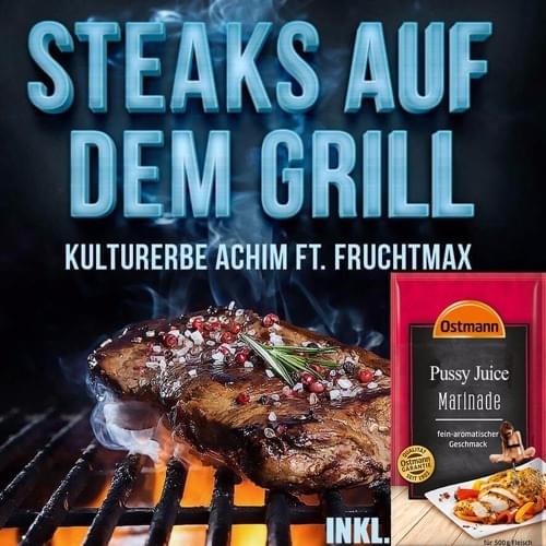 Steaks auf dem Grill by Kulturerbe Achim
