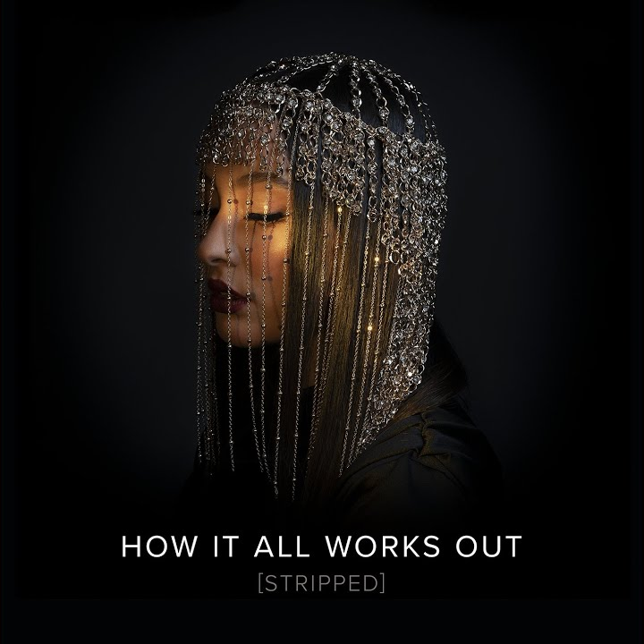 Album cover art for "How It All Works Out (Stripped)" by Faouzia