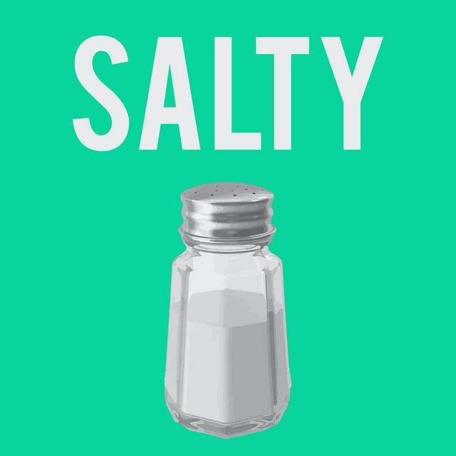 Album cover art for "Salty" by MadChild