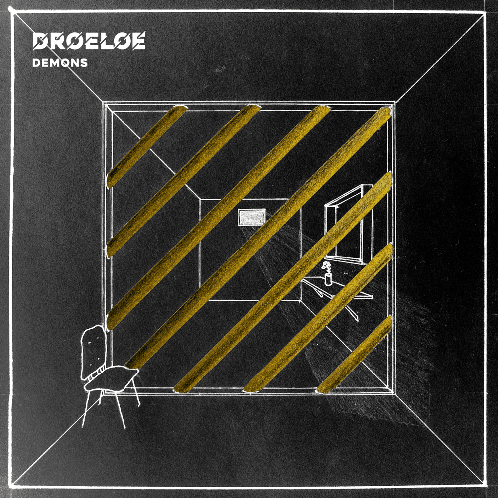 Album cover art for "Demons" by DROELOE