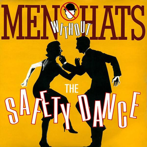 Album cover art for "The Safety Dance" by Men Without Hats