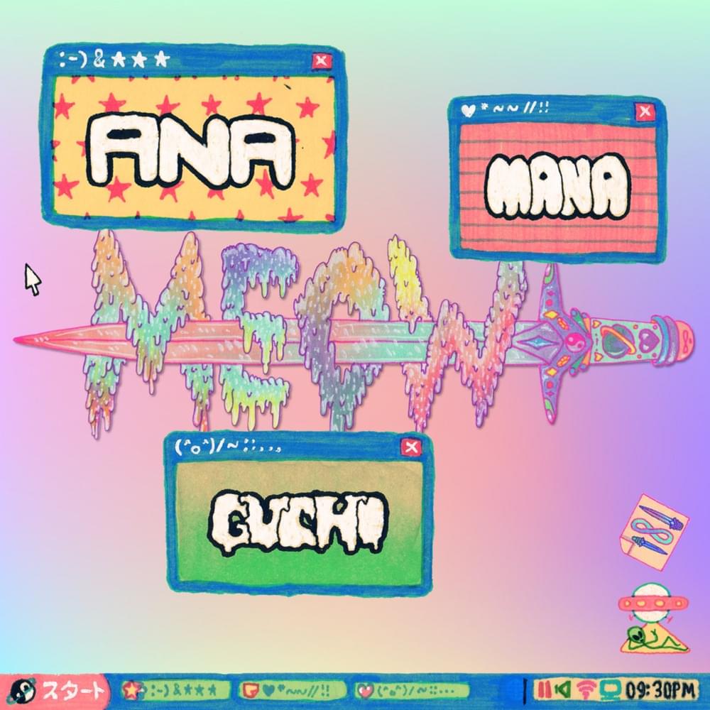 Album cover art for "Meow" by Anamanaguchi