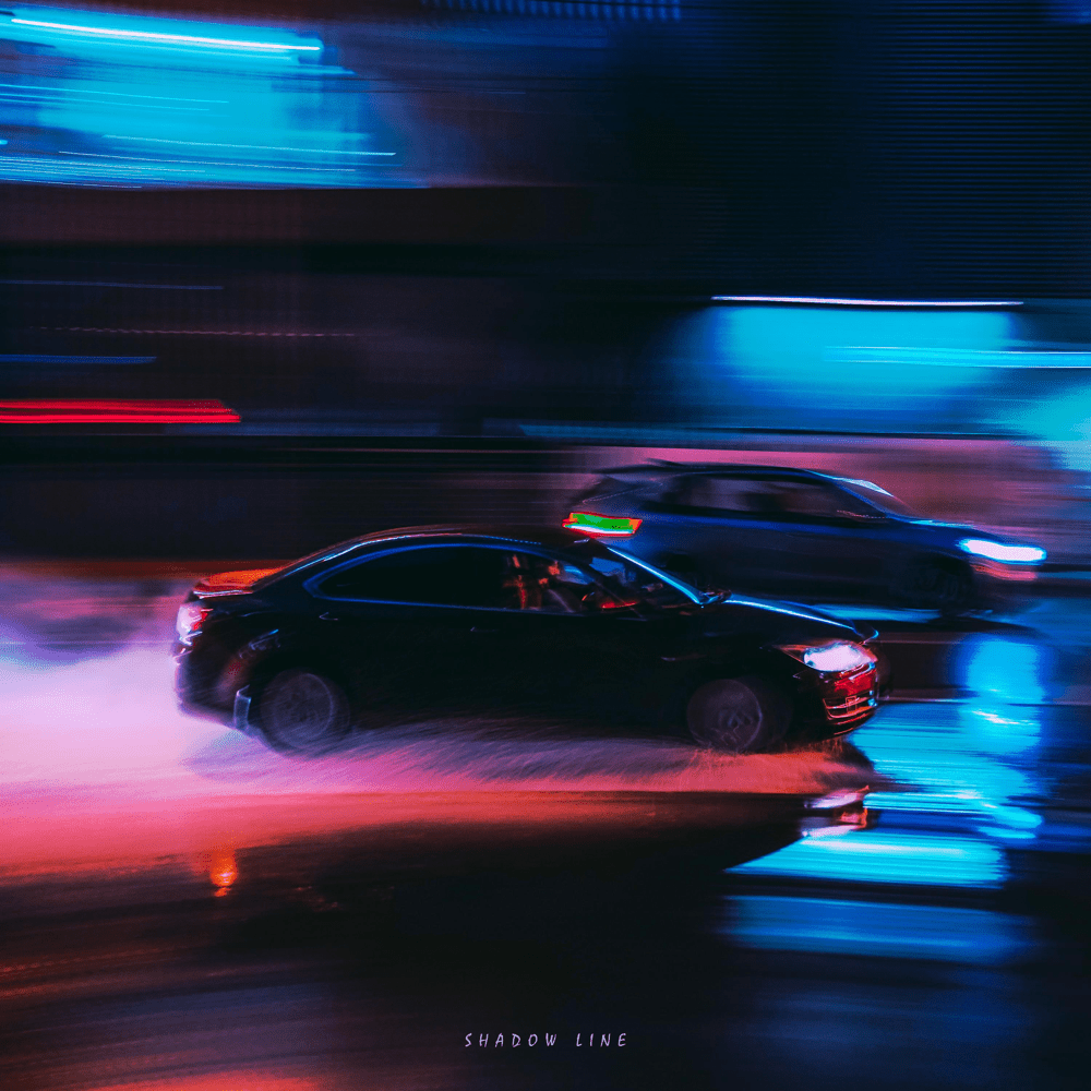 Album cover art for "Shadow Line" by Blut Own