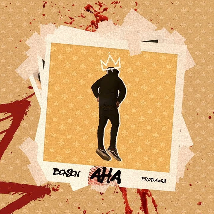 Album cover art for "AHA" by Bonson
