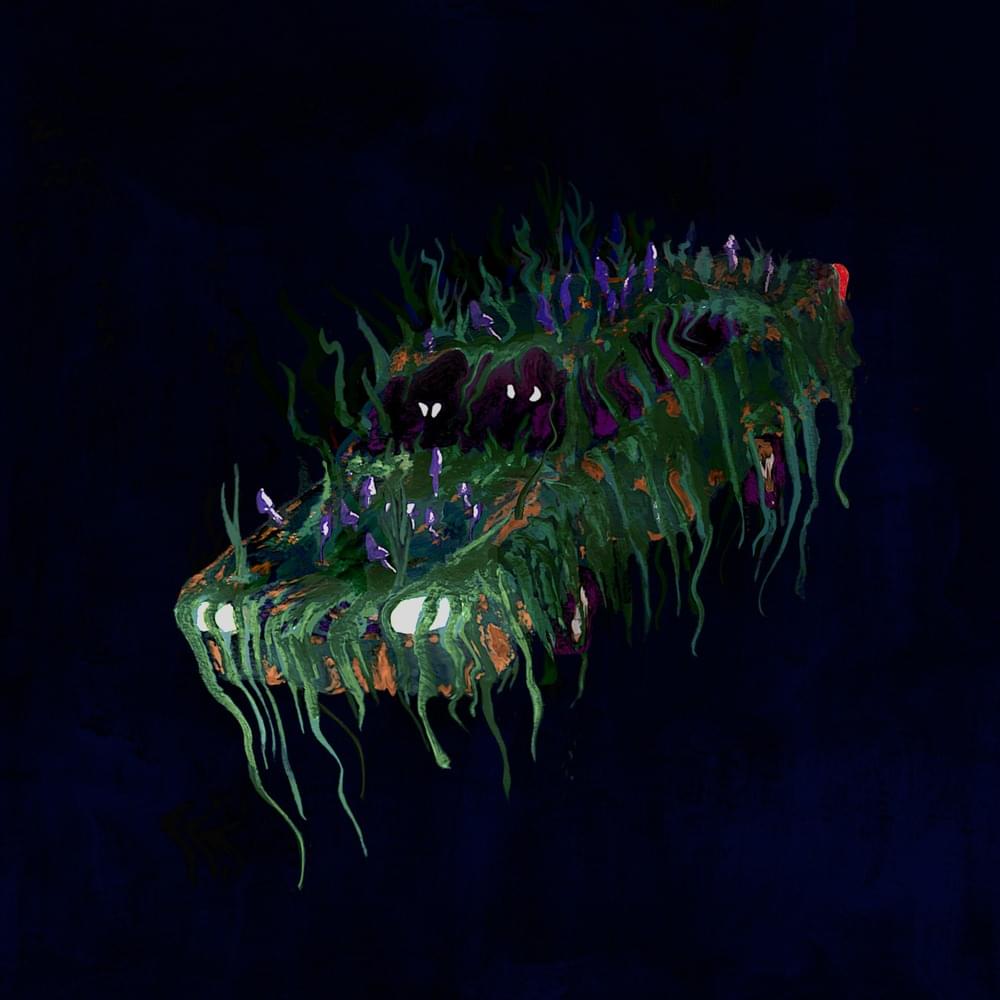 Album cover art for "ride around" by Goat Girl