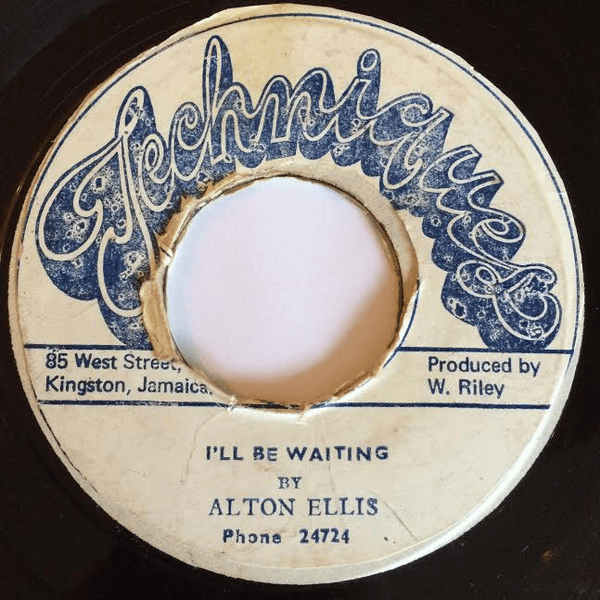 Album cover art for "I’ll Be Waiting" by Alton Ellis