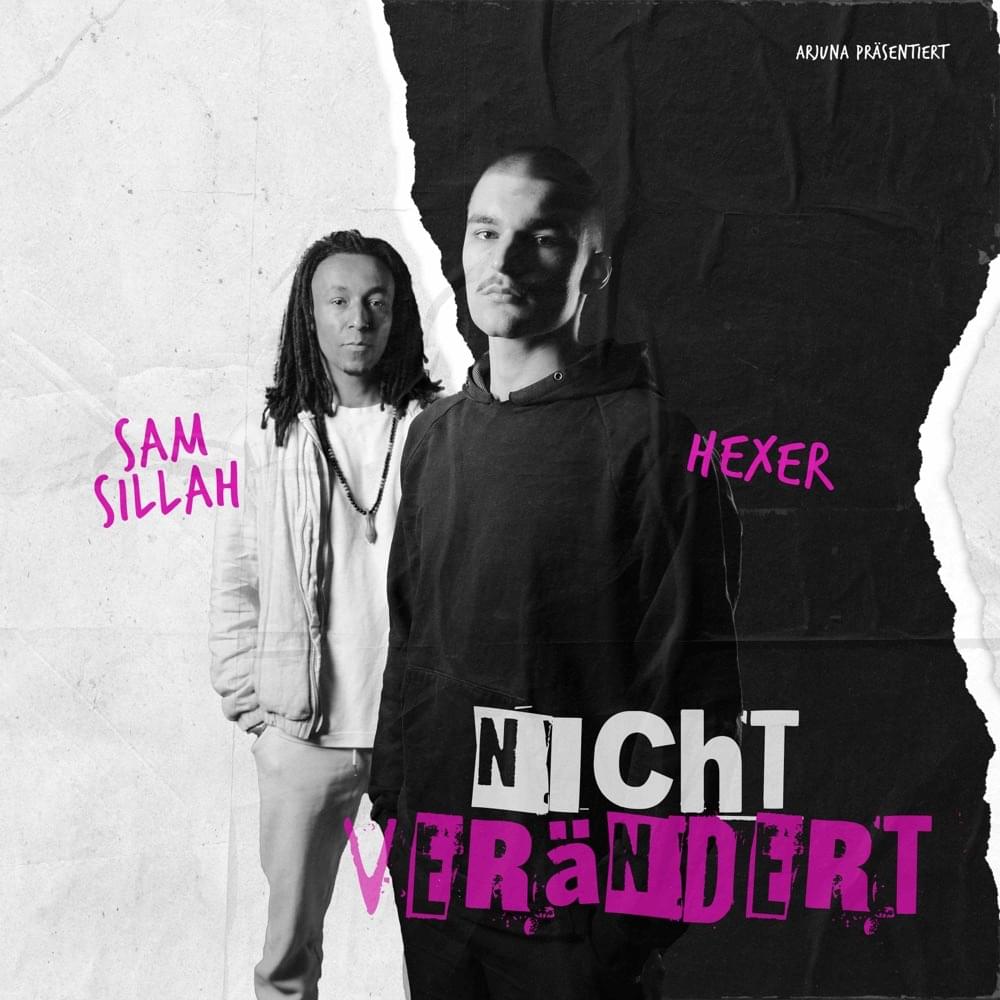 Album cover art for "Nicht verändert" by Sam Sillah