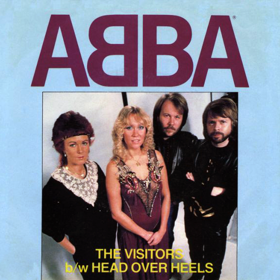 Album cover art for "The Visitors" by ABBA