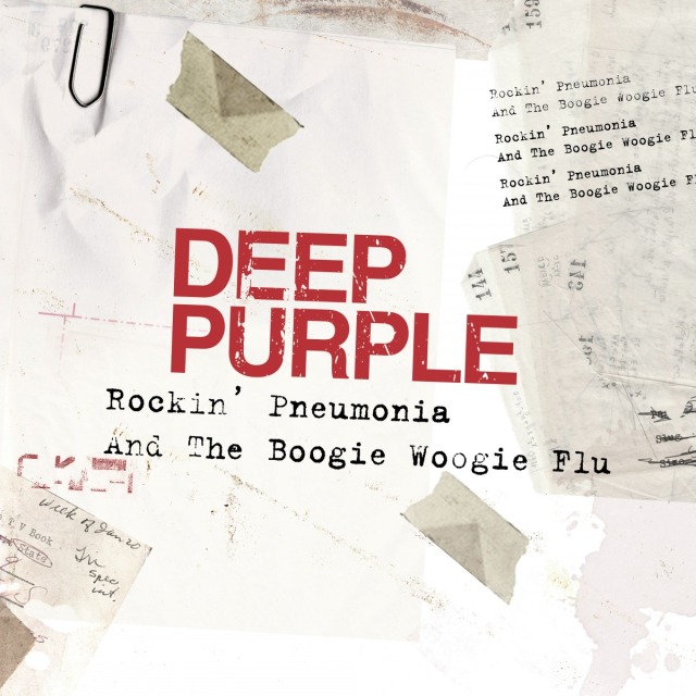 Album cover art for "Rockin’ Pneumonia and the Boogie Woogie Flu" by Deep Purple