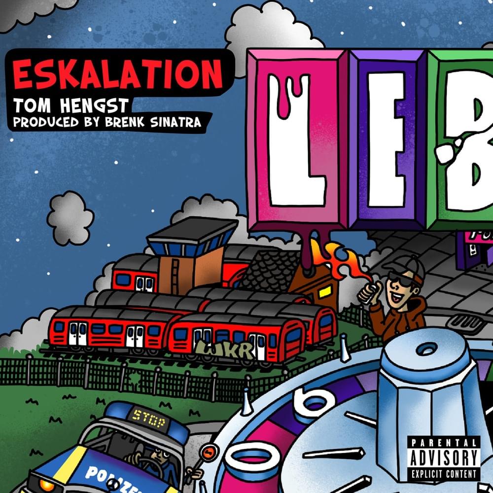 Album cover art for "ESKALATION" by Tom Hengst