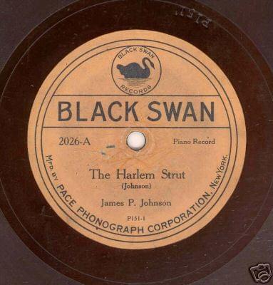Album cover art for "The Harlem Strut" by James Price Johnson