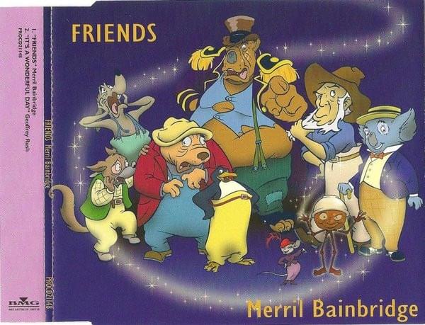 Album cover art for "Friends" by Merril Bainbridge