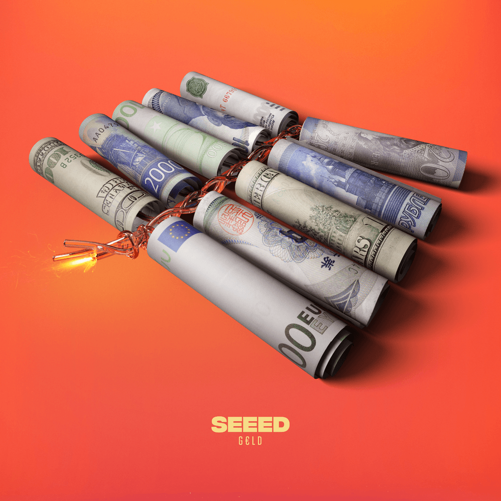 Album cover art for "G€LD" by Seeed