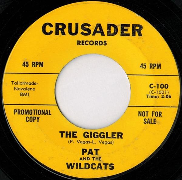 Album cover art for "The Giggler" by Pat and the Wildcats