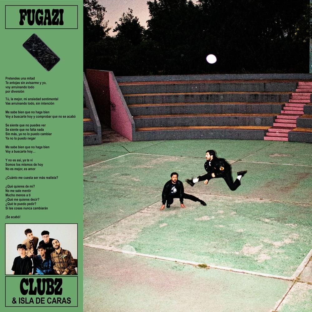 Album cover art for "Fugazi" by CLUBZ