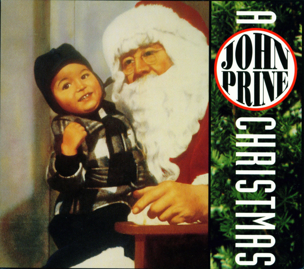 Album cover art for "A John Prine Christmas" by John Prine
