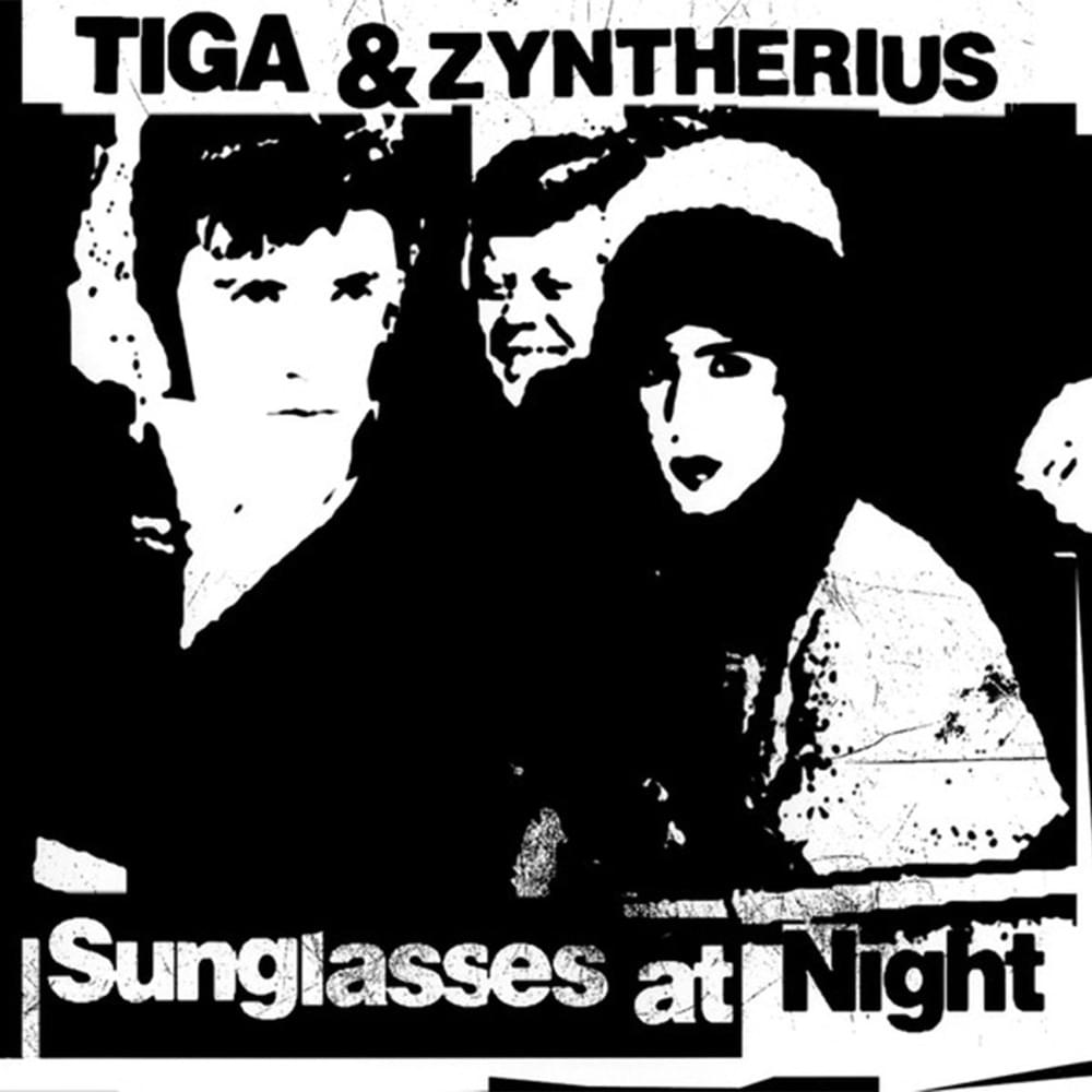 Album cover art for "Sunglasses at Night" by Tiga