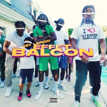 Album cover art for "Effet balcon" by Key Largo