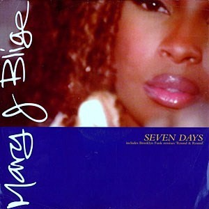 Album cover art for "Seven Days" by Mary J. Blige & George Benson
