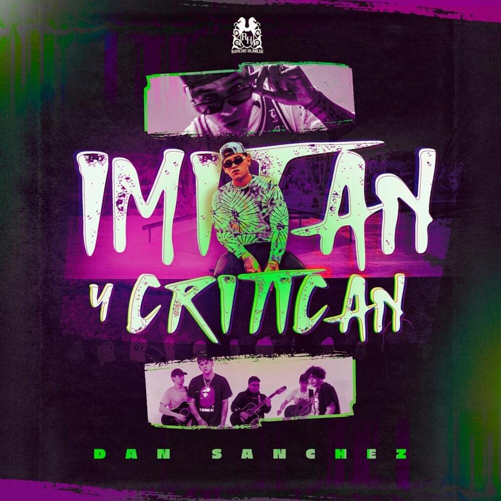 Album cover art for "Imitan y Critican" by Dan Sanchez