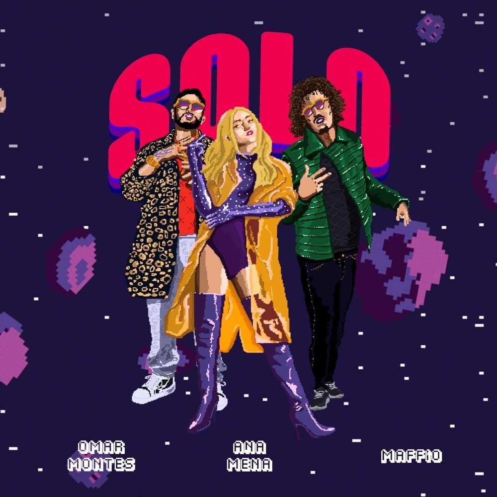 Album cover art for "Solo" by Omar Montes