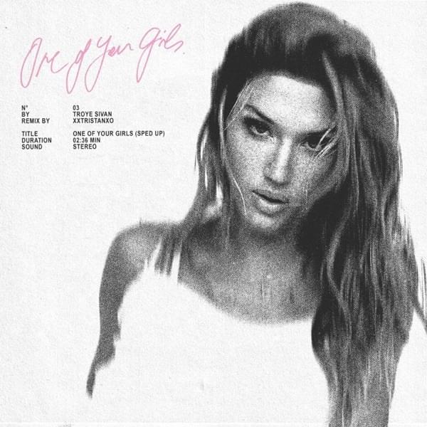 Cover image for One Of Your Girls (Sped Up)