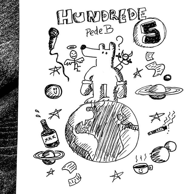 Album cover art for "Hundrede, Pt. 5" by Pede B