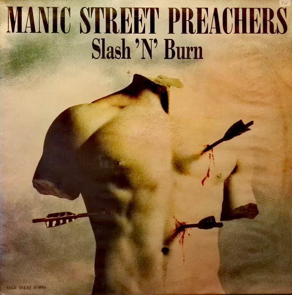 Album cover art for "Slash N’ Burn" by Manic Street Preachers