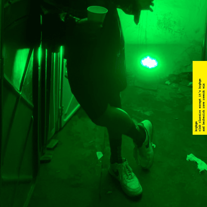 Album cover art for "Club classics except it’s krgkgm and berberich rave rework mix" by KRGKGM & BERBERICH