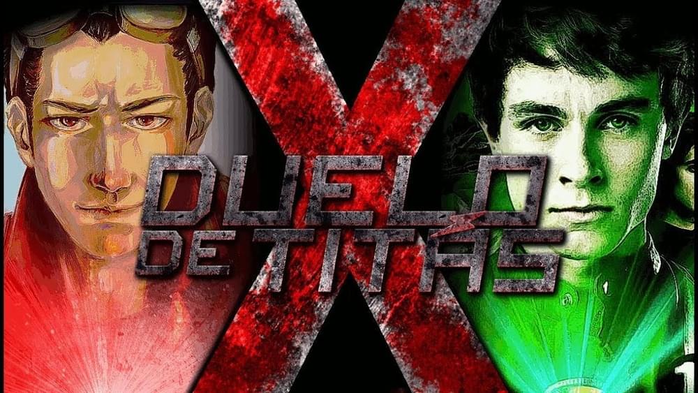 Album cover art for "Duelo de Titãs: Mutante Rex vs Ben 10" by 7 Minutoz