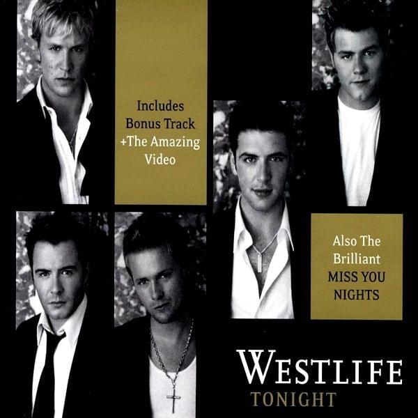 Album cover art for "Miss You Nights" by Westlife