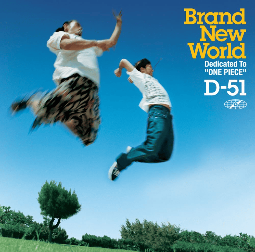 Album cover art for "BRAND NEW WORLD" by D-51