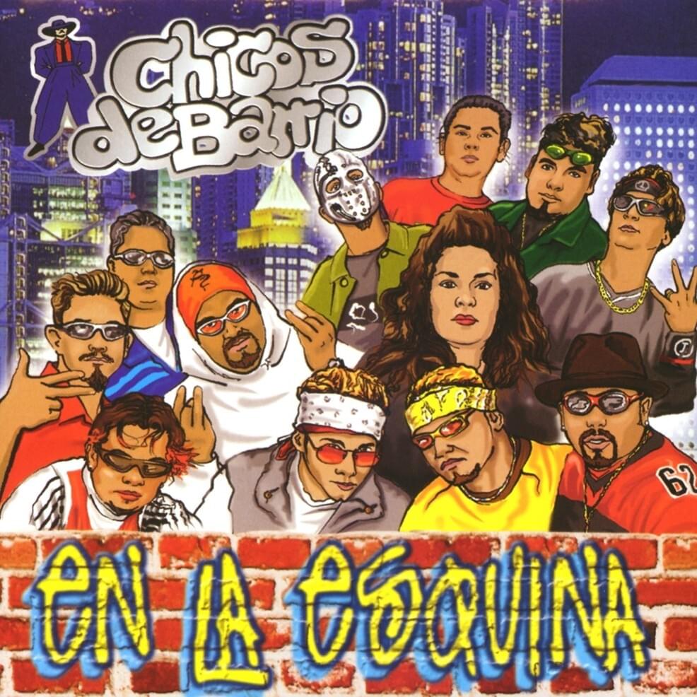 Album cover art for "Mucha Lucha" by Chicos de Barrio