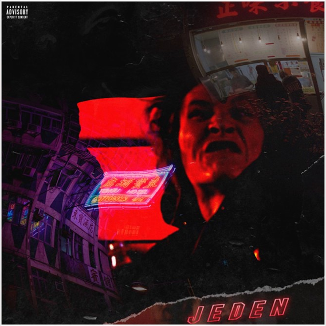 Album cover art for "Jeden" by Young Igi