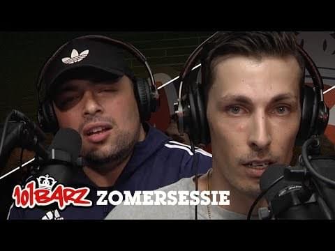 Album cover art for "Bonne Chance Music - Zomersessie 2017" by 101Barz & Rokendrick & Keyser Soze & Rody DeLorean & Minitrapper & Sam J’taime & James 3allel & Berry & Kaascouse & Qucee