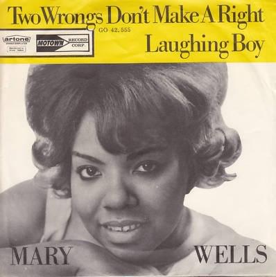 Album cover art for "Laughing Boy" by Mary Wells