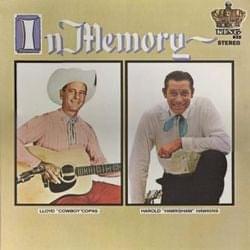 Album cover art for "’Tis Sweet To Be Remembered" by Cowboy Copas