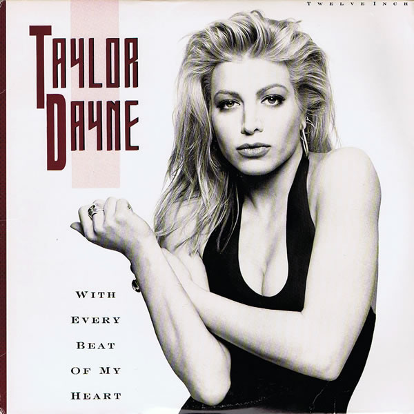Album cover art for "With Every Beat Of My Heart" by Taylor Dayne