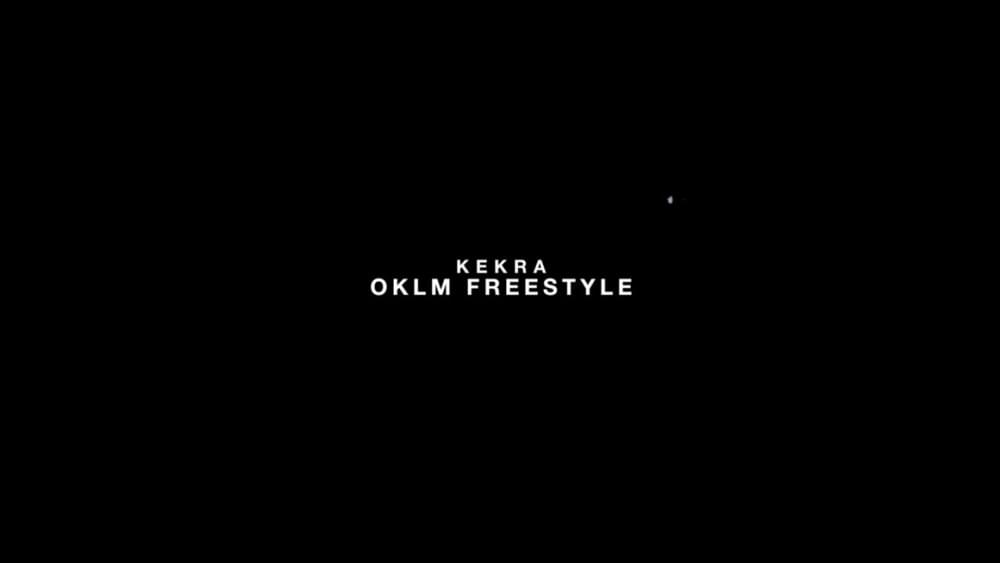 Album cover art for "OKLM Freestyle" by Kekra