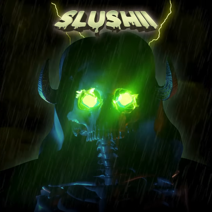 Album cover art for "Fired Up" by Slushii