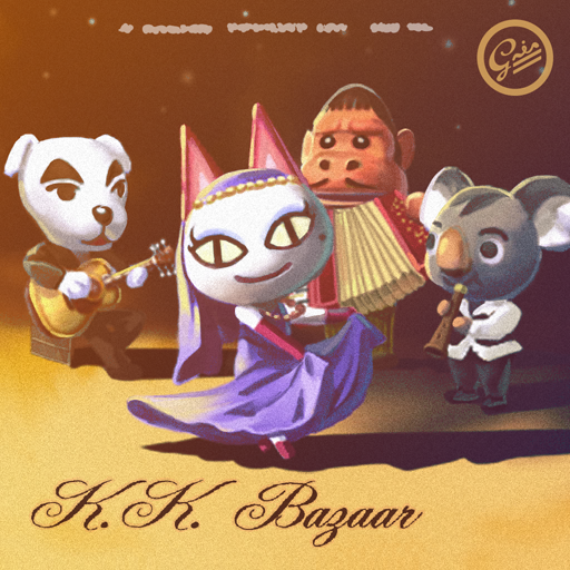 Album cover art for "けけロマ (K.K. Bazaar)" by K.K. Slider